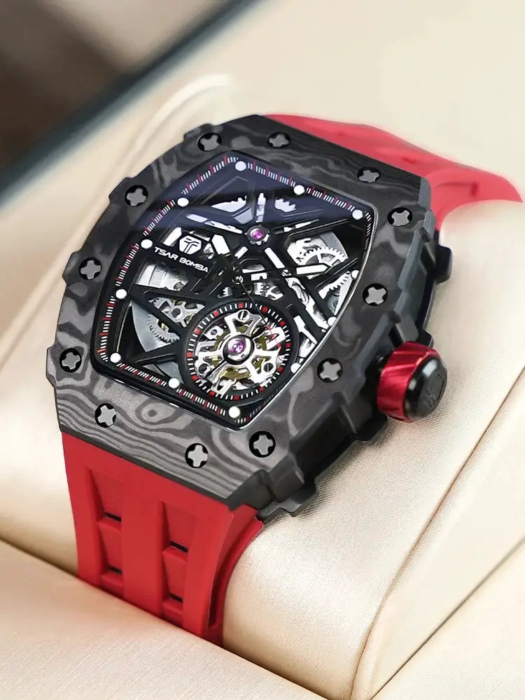 Automatic Skeleton Tonneau Watch — product image 2