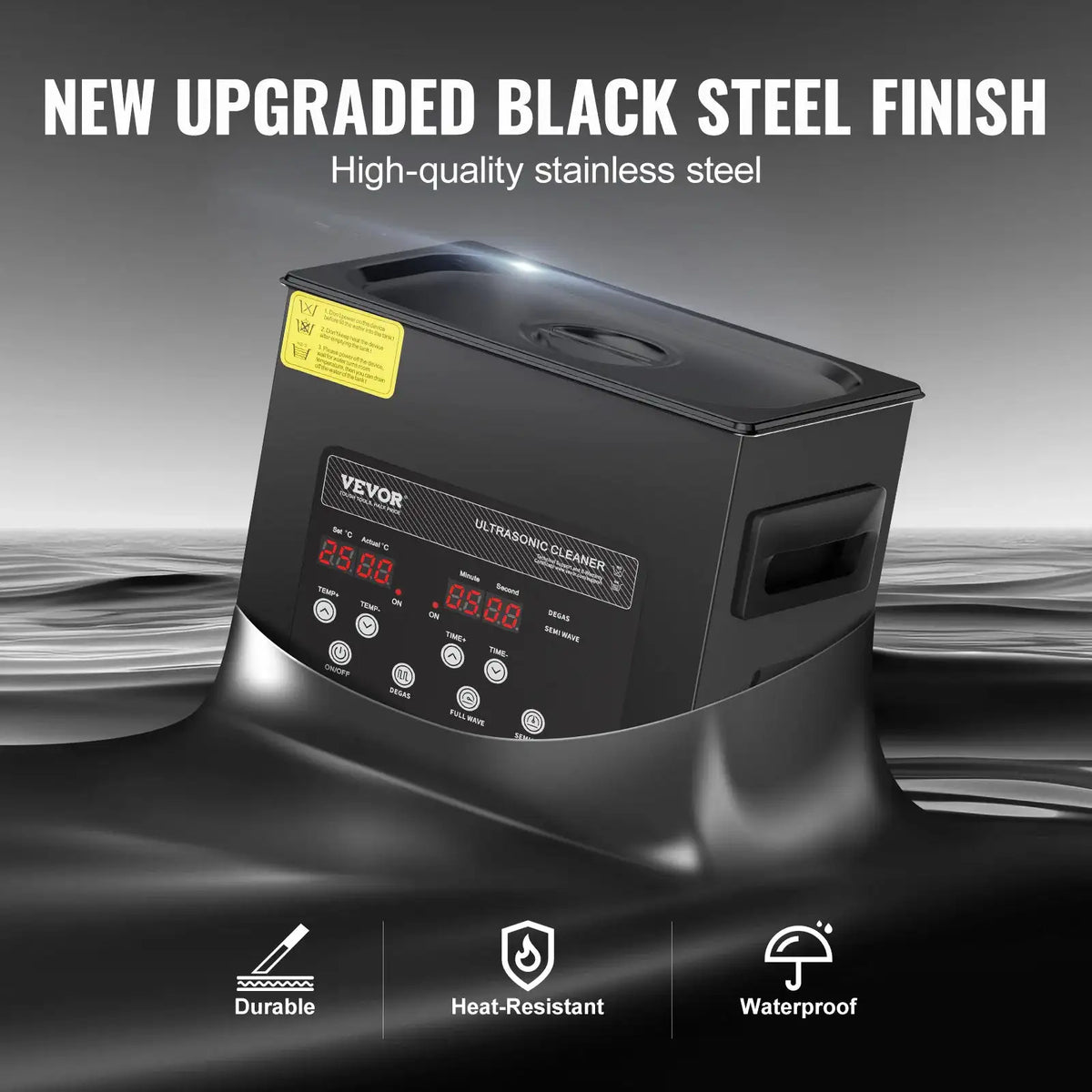 SucceBuy Ultrasonic Cleaner Lave-Dishes Portable Washing Machine — product view 3
