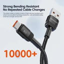 Toocki Fast Charging Cable Enhanced Data Transfer Efficiency