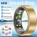 R10 Smart Ring with Charging Case Multi-color Ring Men Women Health Sleep Heart Rate Monitoring IP68 Waterproof Multi-sport Mode