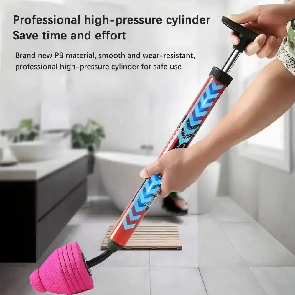 High Pressure Toilet Plunger Unblock Silicone Quickly