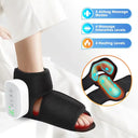 New Wireless Air Pressure Ankle Massager Electric Heating Vibration Massage Airbag Compression Foot Ankle Muscle Relaxation Care