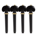 4/4 Violin Chinrest Tailpiece Tuning Pegs Endpins Set