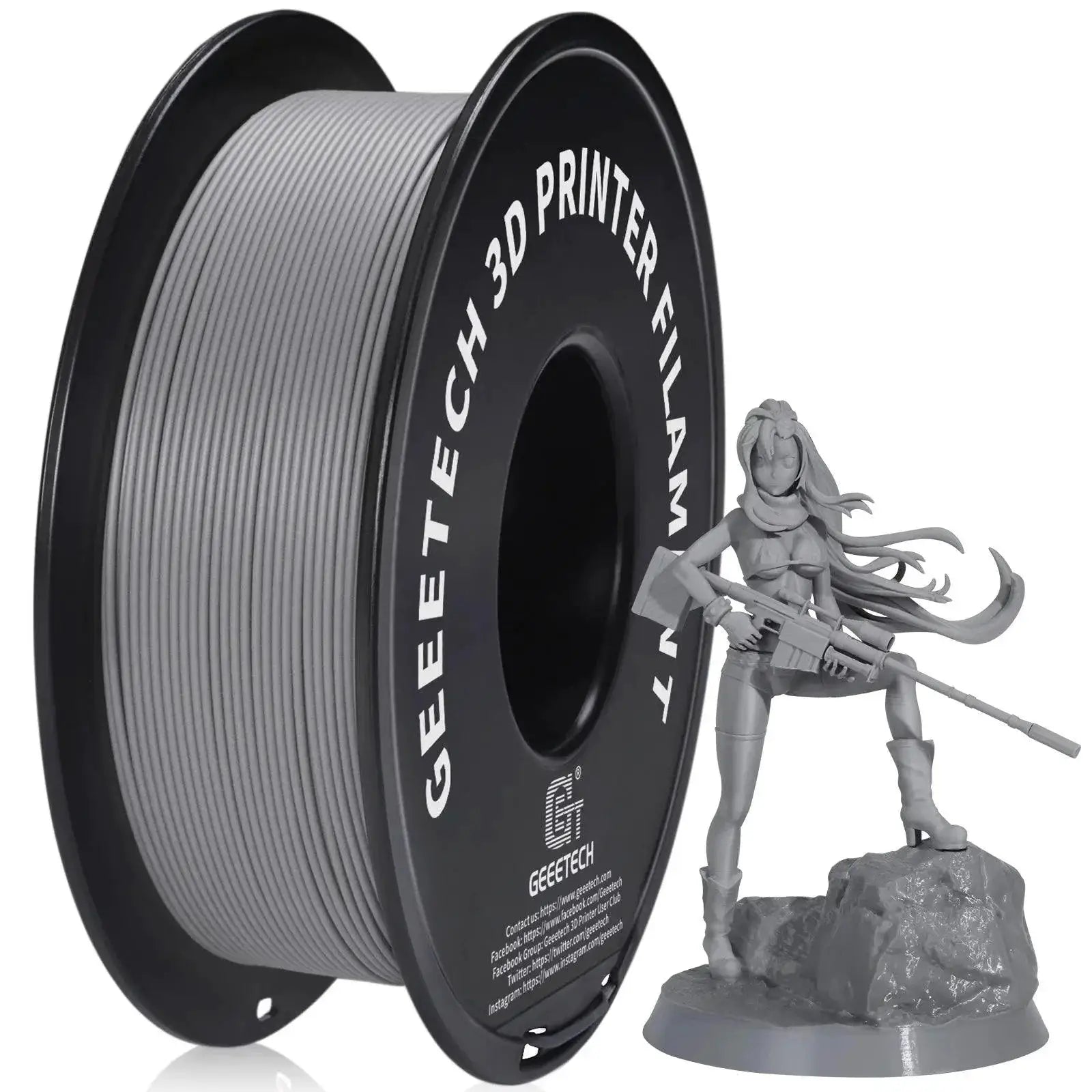 Geeetech Matte PLA Filament 1kg 1 75mm Fast Ship Colors