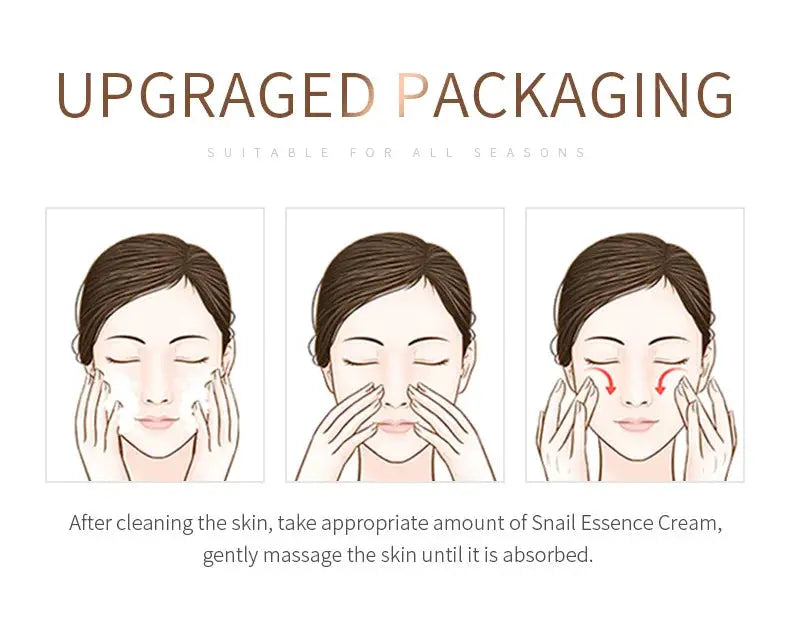 Laikou Snail Face Cream Glow for Women — product view 12