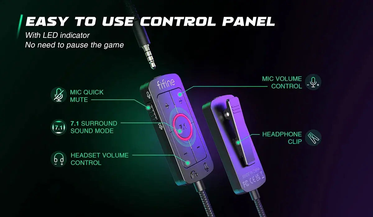 Immersive Sound Gaming Headset for PC — product view 13
