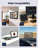Compact Security Monitor Hdmi Vga Usb