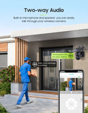 Tuya 3MP Solar Camera Wifi Outdoor Alexa 4G LTE SIM Light