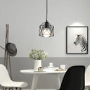 Metal Cage LED Pendant Light Stylish Modern Illumination