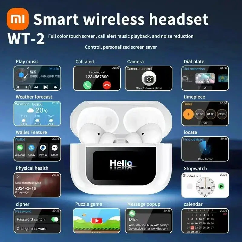 Xiaomi Tour Pro6 ANC Wireless Earbuds With LED Screen