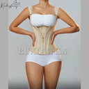 Fajas Colombians Girdles with Row Buckle and Zipper Waist Shaper