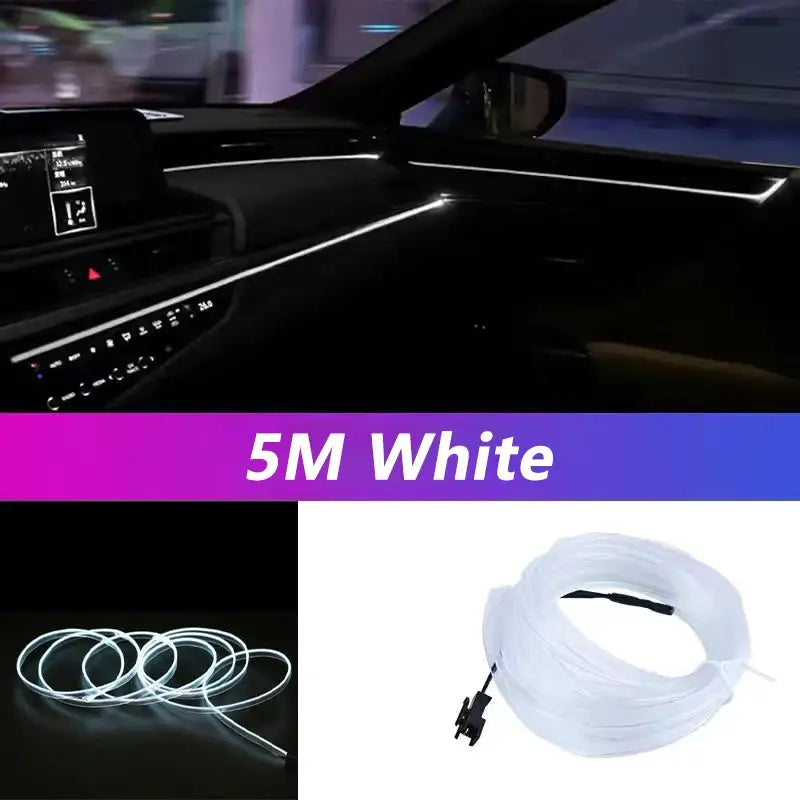 Car EL Wire - Quiet USB Atmosphere Lamp -  product image
