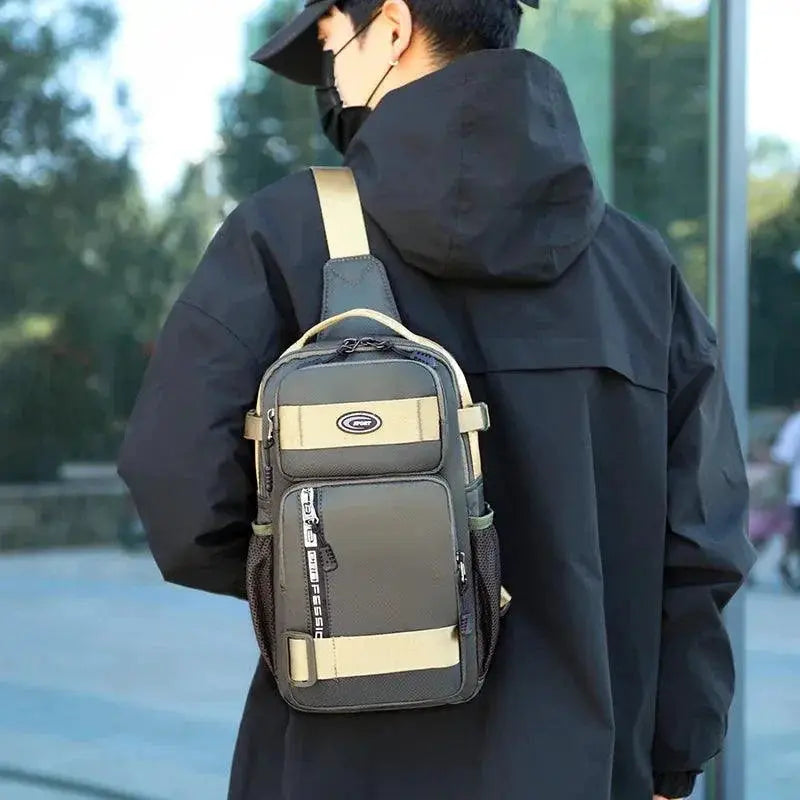 Chest Bag For Men Large Capacity Casual Travel Bag