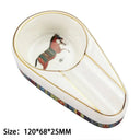 Durable Ceramic Cigar Ashtray for Travel