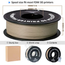 Wood PLA Filament for Decorative Prints