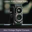 Mini Retro Digital Camera for Travelers Easy Shots
