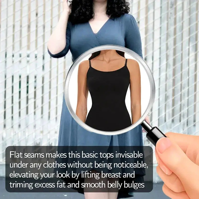Seamless Womens Tummy Control Full Slip Body Shaper Dress