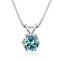 Moissanite Pendant Necklace In Carat
