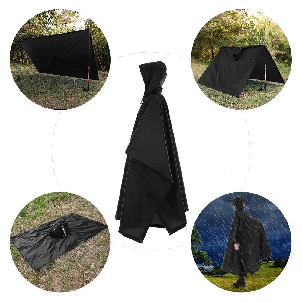 Rain Poncho - Hikers On Trails — product view 19