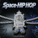 Iced Out Space Astronaut Cartoon