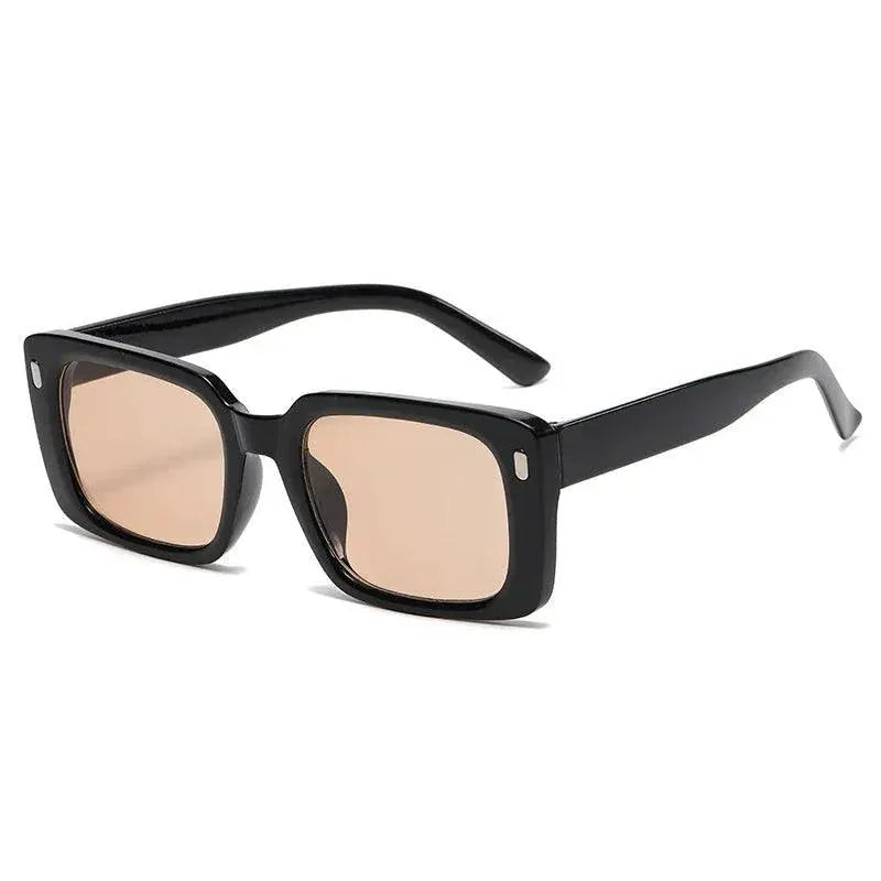 Retro Vintage Square Sunglasses For Women Designer Eyewear