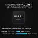 PGYTECH High Speed Dual Slot Card Reader