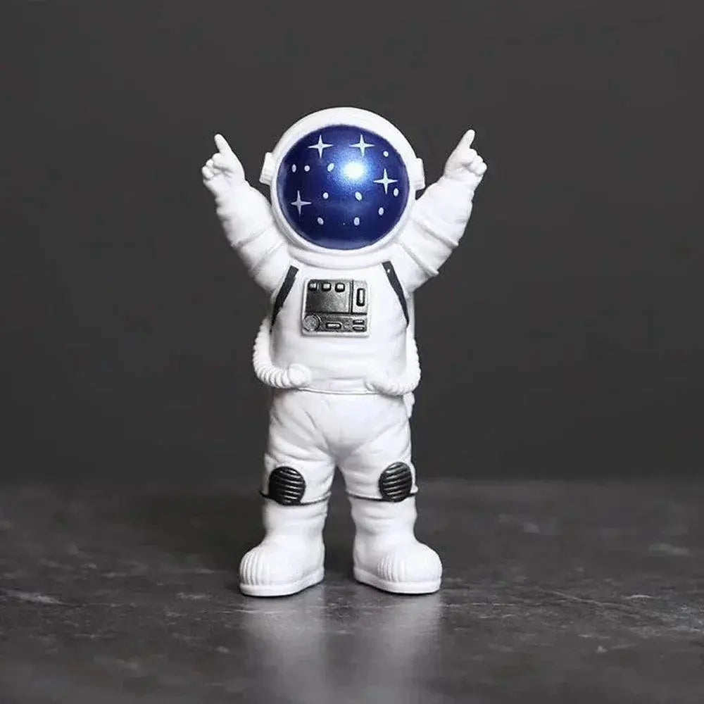 Astronaut Figure Statue Spaceman Sculpture Educational Decor
