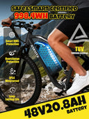 ESKUTE M200F Adult Electric Mountain Bike
