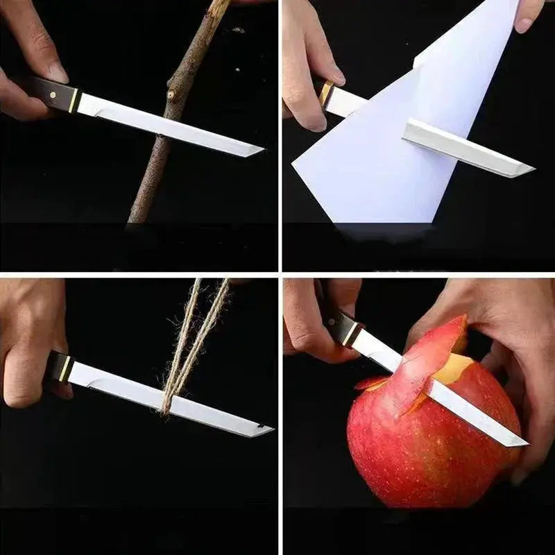 Versatile Stainless Steel Kitchen Knife for Slicing - OurLum.com