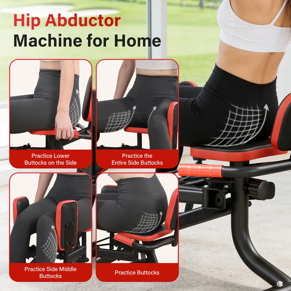 Home Hip Thigh Exercise Equipment Trainer Leg Abduction Machine — product view 2