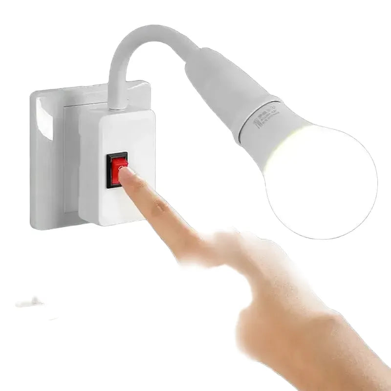 Plug In Lamp Base - Convenient Safety Switch — product view 1