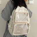 JK Transparent Ita Bag Large Capacity Backpack