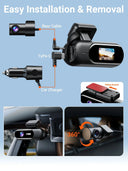 4K Dash Cam for Safer Driving with HDR