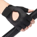 Breathable Gym Gloves With Microfiber Fabric For Training