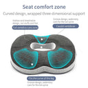 Ergonomic Memory Foam Seat Cushion for Tailbone Pain Relief