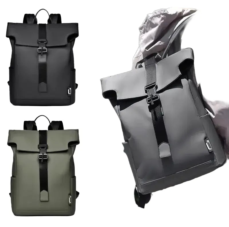 Flip Cover Magnetic Backpack - Men — product view 1