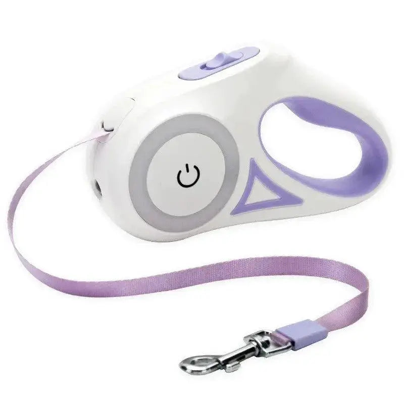 Streamer LED Dog Leash For Ultimate Safety And Visibility