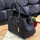 Vintage PU Leather Ladies Handbag With Plush Tassel Crossbody Bag