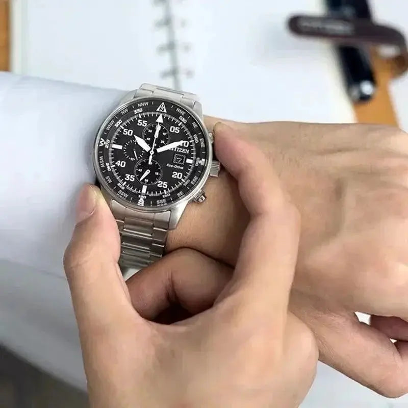 Stylish Stainless Steel Smartwatch With Fitness Features