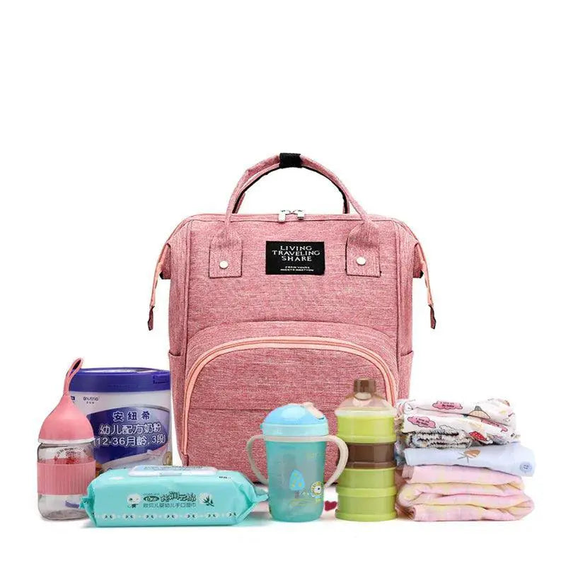 Ultimate Waterproof Nappy Backpack Diaper Bag For Moms