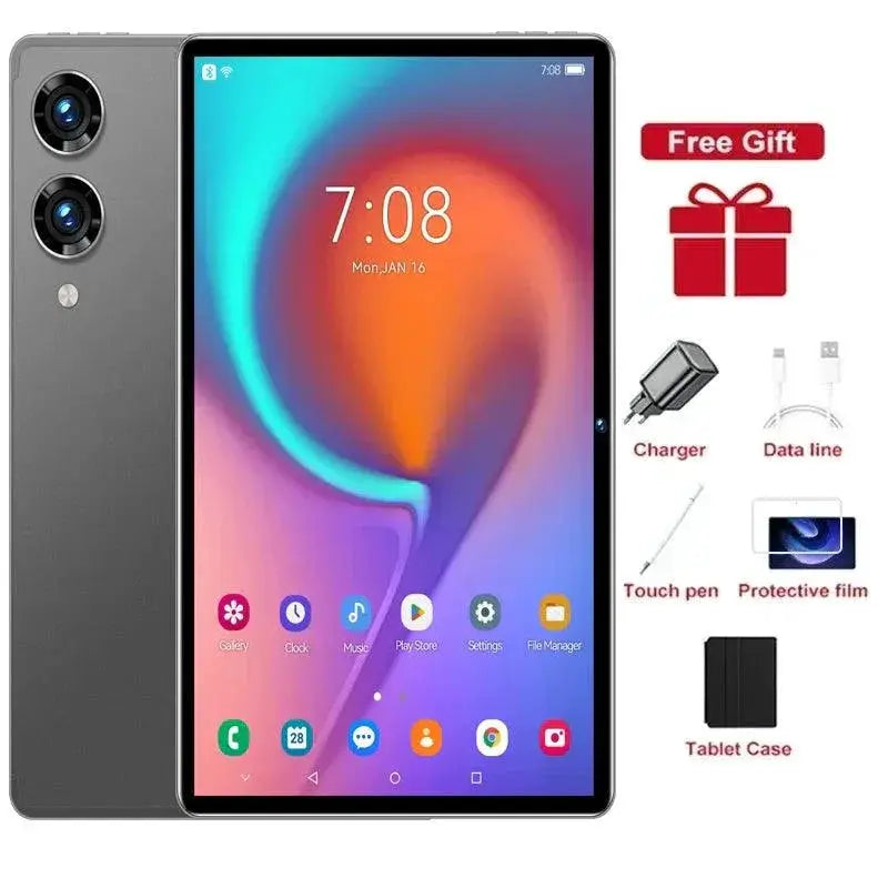 Long Battery Tablet for Remote Work — 8GB 256GB