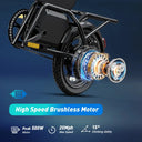 Dyu B20 Mini Folding Electric Bike