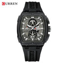 Curren Men Casual Silicone Watch