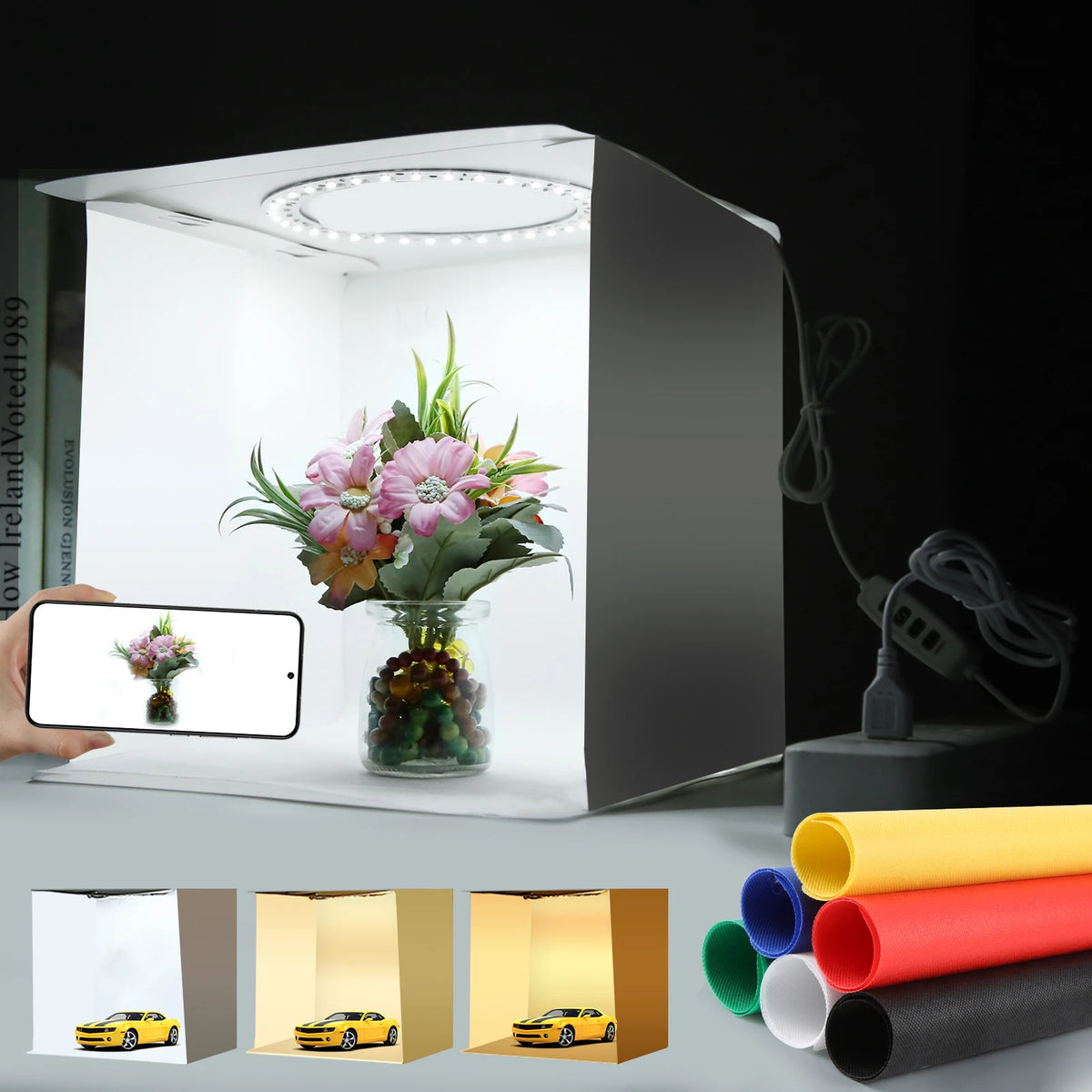 Studio Light for Brighter Photos