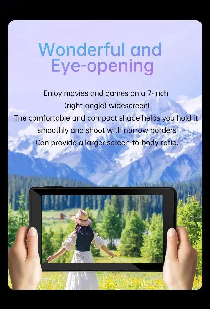 I Atar Q2S 7 Inch Android Tablet Quad Core Ultra Portable