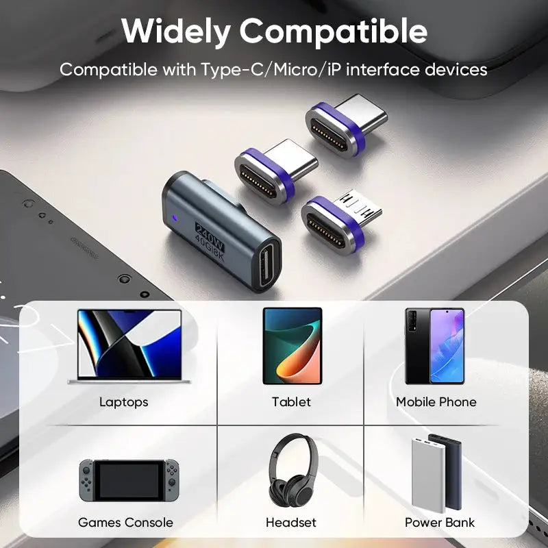 Magnetic Usbc Adapter Charger — product view 6