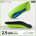 Height-Enhancing Arch Support Insoles for Comfort Boost