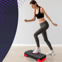 3 Risers Aerobic Stepper for Cardio and Strength Training at Home