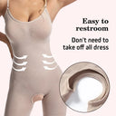 Seamless Compression Bodysuit for Tummy Control & Lift