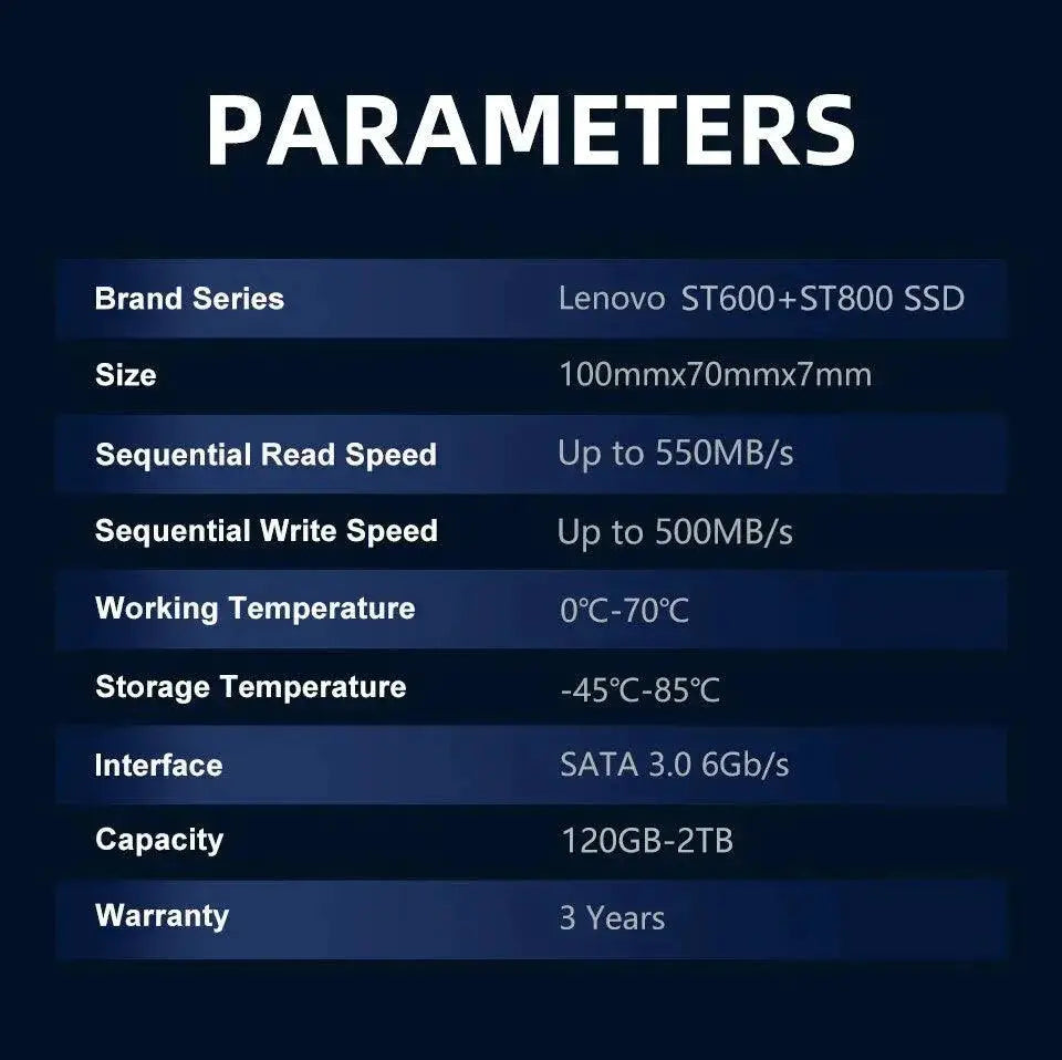 SSD High Performance SATA III Drive Fast Data Transfer